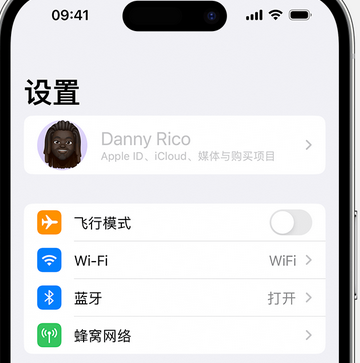 铁东appleID维修服务iPhone设置中Apple ID显示为灰色无法使用 